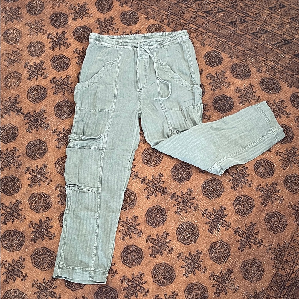 Free People Soft Cargo High Rise Pants